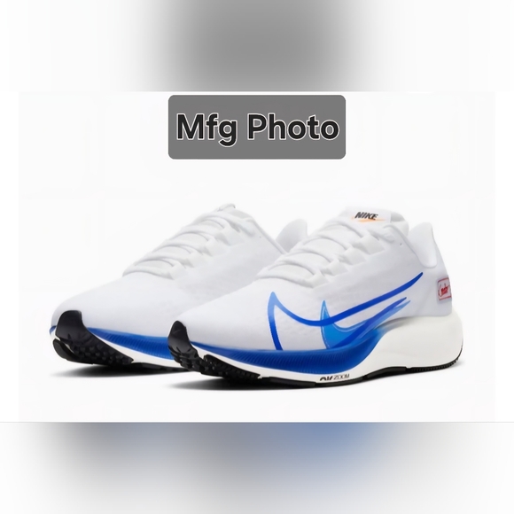 Nike Air Zoom Pegasus 37 Premium 'White Game Royal' CQ9908-100, Mens 7